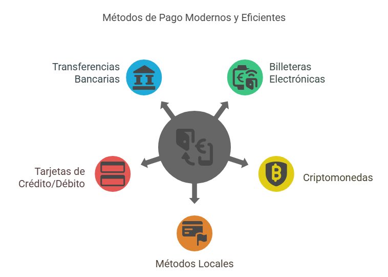 Métodos de Pago Modernos y Eficientes